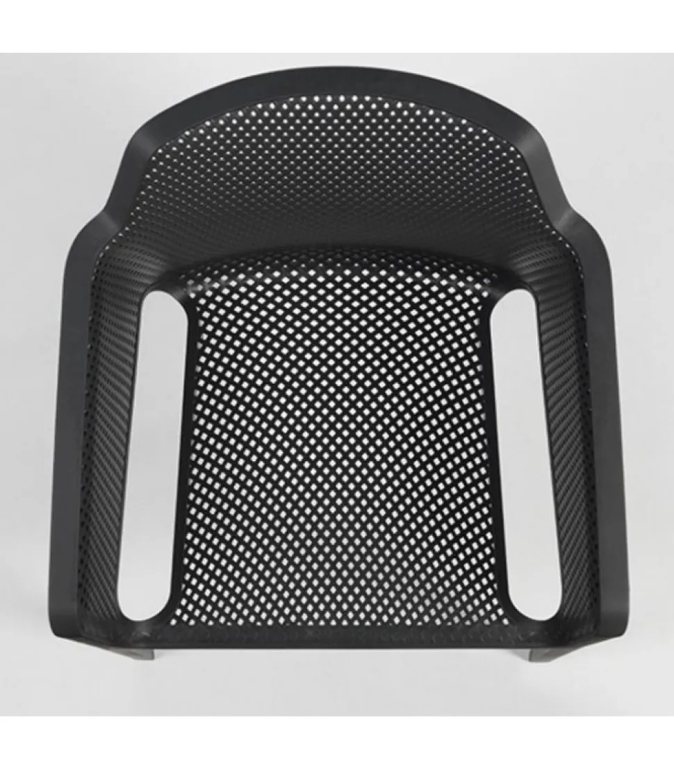 Net, Poltrona Con Braccioli Per Interni Ed Esterni