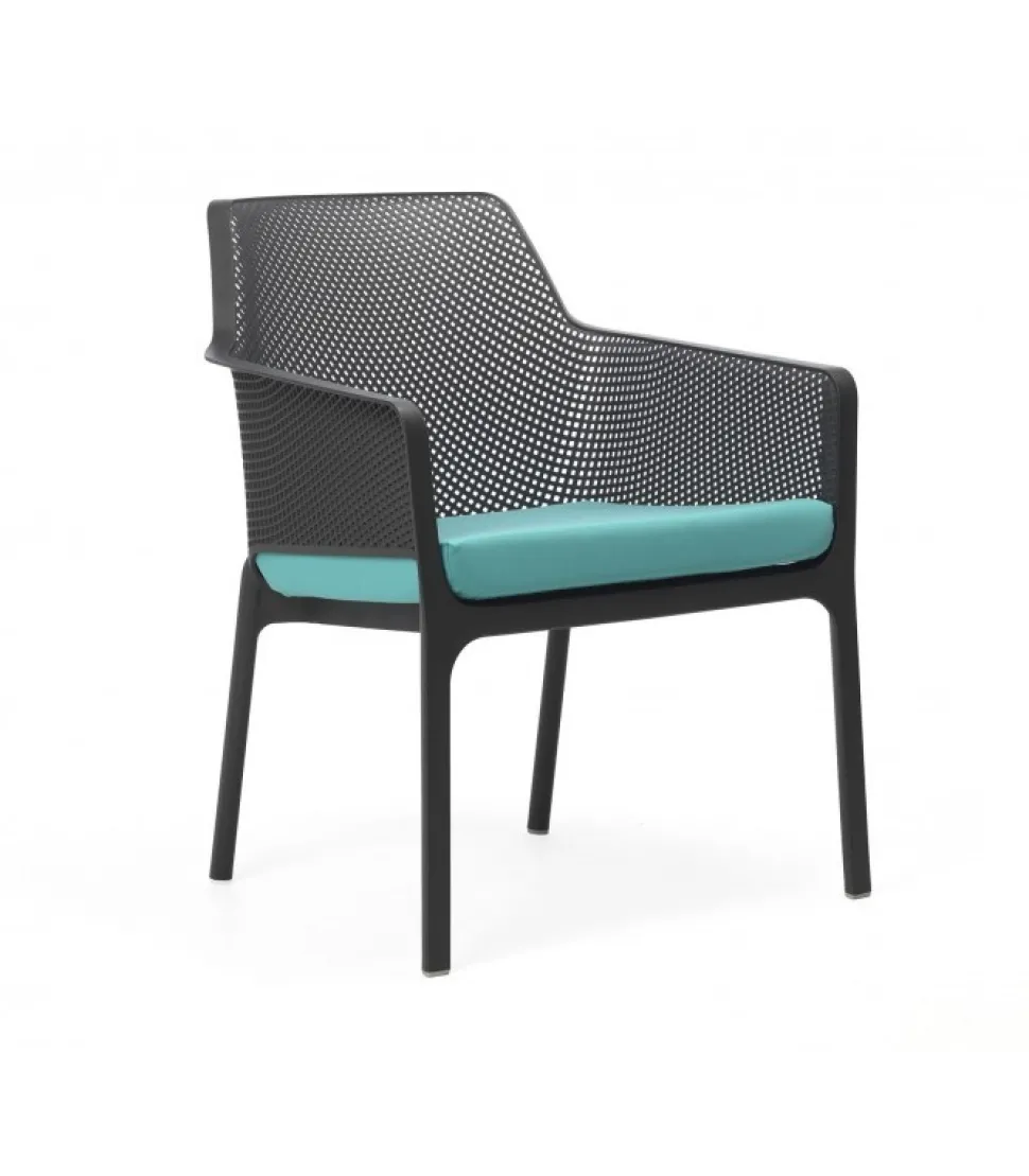 Net Relax Poltrona Con Braccioli Per Interni Ed Esterni