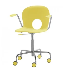 Olivia, Poltroncina Girevole Su Ruote Altezza Regolabile Di Rexite