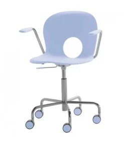 Olivia, Poltroncina Girevole Su Ruote Altezza Regolabile Di Rexite