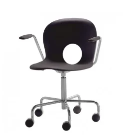 Olivia, Poltroncina Girevole Su Ruote Altezza Fissa Di Rexite