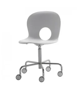 Olivia, Sedia Girevole Su Ruote Altezza Fissa Di Rexite