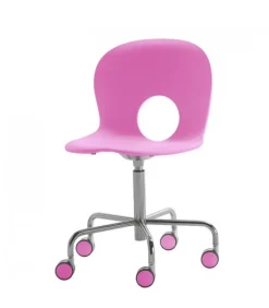 Olivia, Sedia Girevole Su Ruote Altezza Fissa Di Rexite