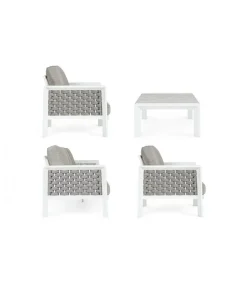 Otavio Set 4 Pezzi Salotto