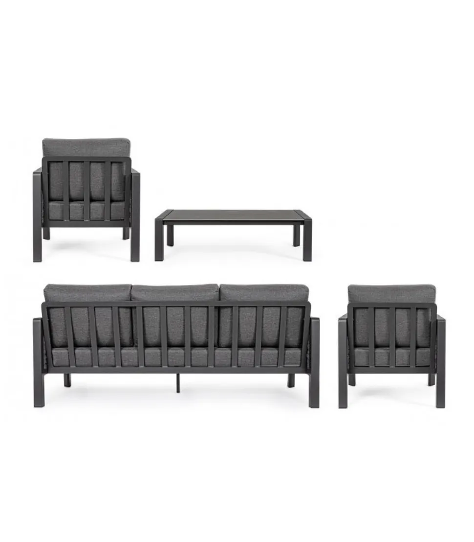 Otavio Set 4 Pezzi Salotto