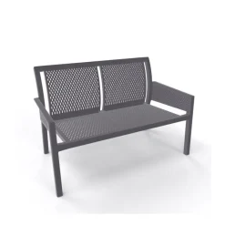 Panca 2 Posti Impilabile In Tecnopolimero Modello Minush Sofa