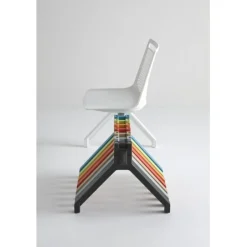 Panca Attesa Akami Pg Gambe In Metallo E Seduta Confortevole