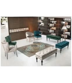 Panca Contenitore Bernard Blu Pavone