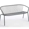 Panca Da Giardino Amitha Di Gaber, Realizzata In Metallo Verniciato Con Trattamento Per L'Outdoor.