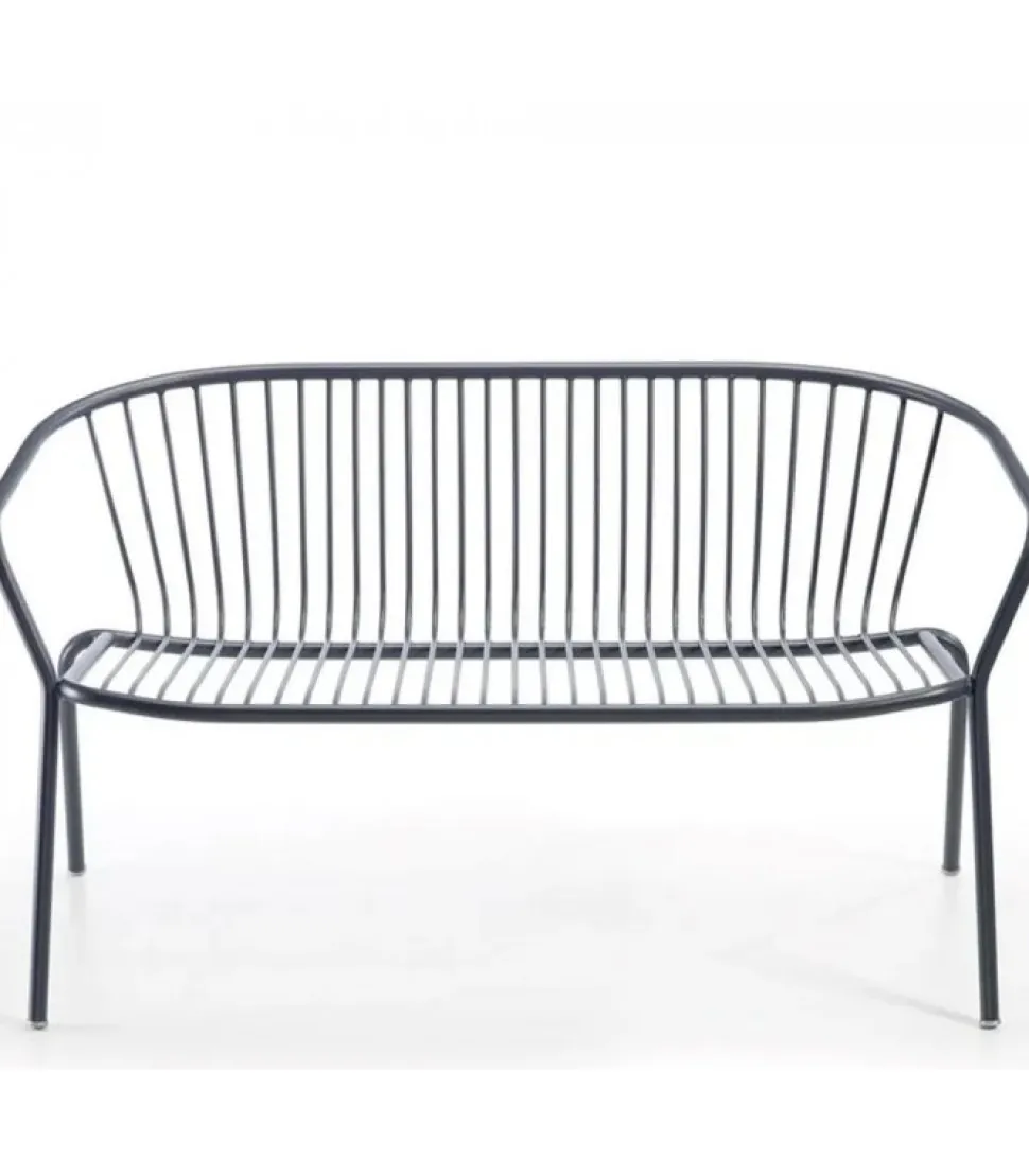 Panca Da Giardino Amitha Di Gaber, Realizzata In Metallo Verniciato Con Trattamento Per L'Outdoor.