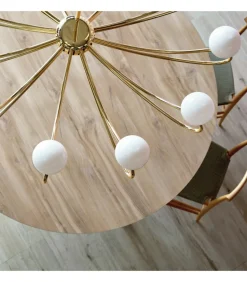 Papillon, Lampadario A 12 Luci Diametro 90 E 120 Cm