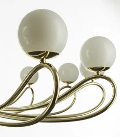 Papillon, Lampadario A 12 Luci Diametro 90 E 120 Cm