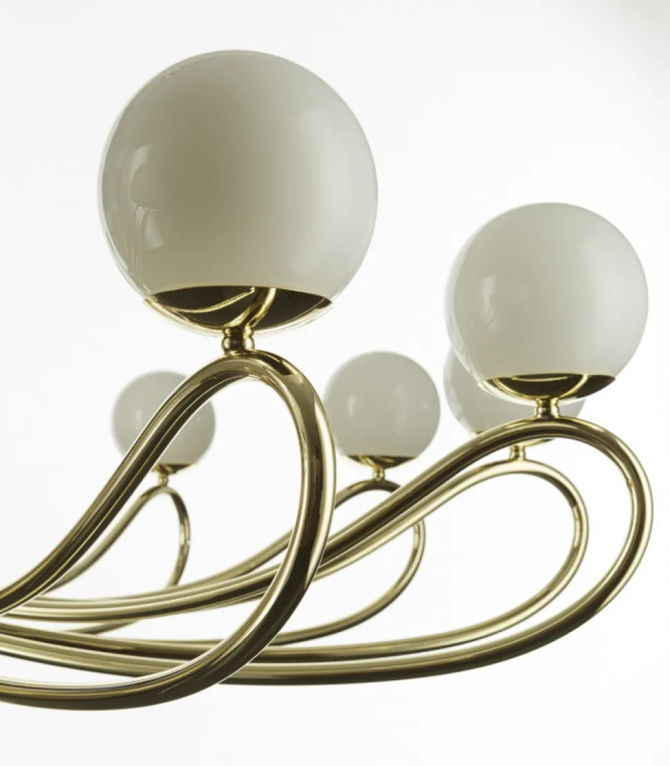 Papillon, Lampadario A 8 Luci