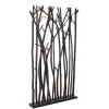 Paravento Aili Nero Base In Legno E Aste Paravento In Legno Mungur