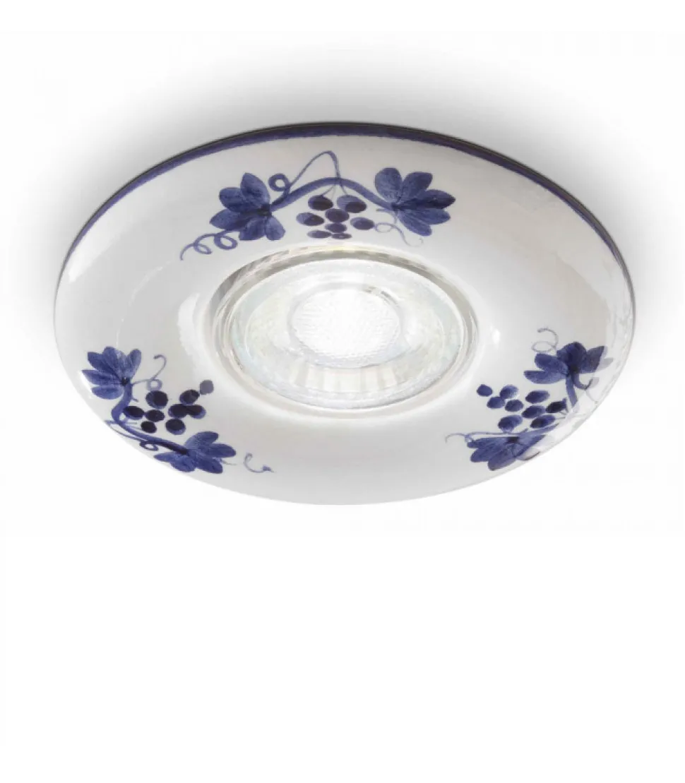 Pescara Faretto Ad Incasso, Decorata Con Fantasie Stile Classico