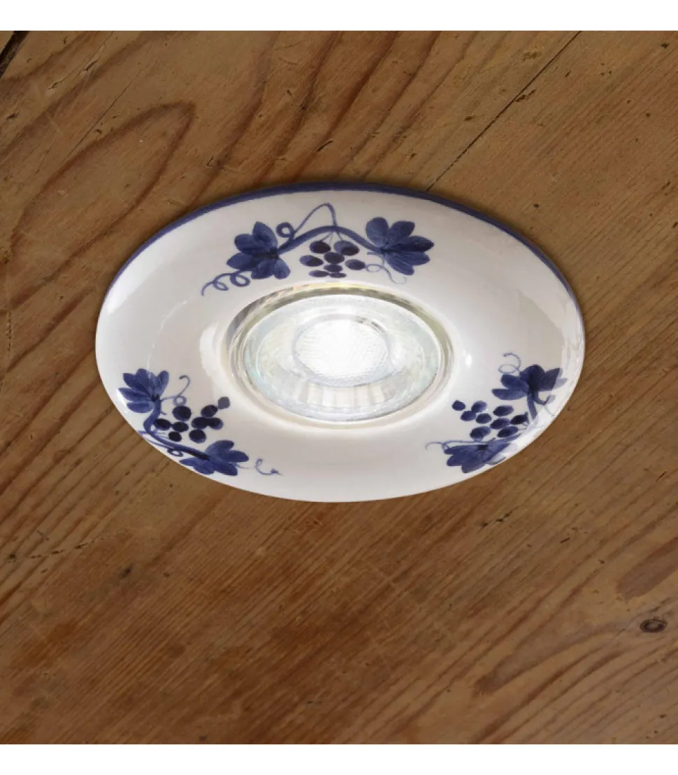 Pescara Faretto Ad Incasso, Decorata Con Fantasie Stile Classico