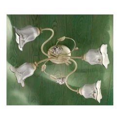 Pisa Plafoniera, Decorata Con Fantasie Stile Classico