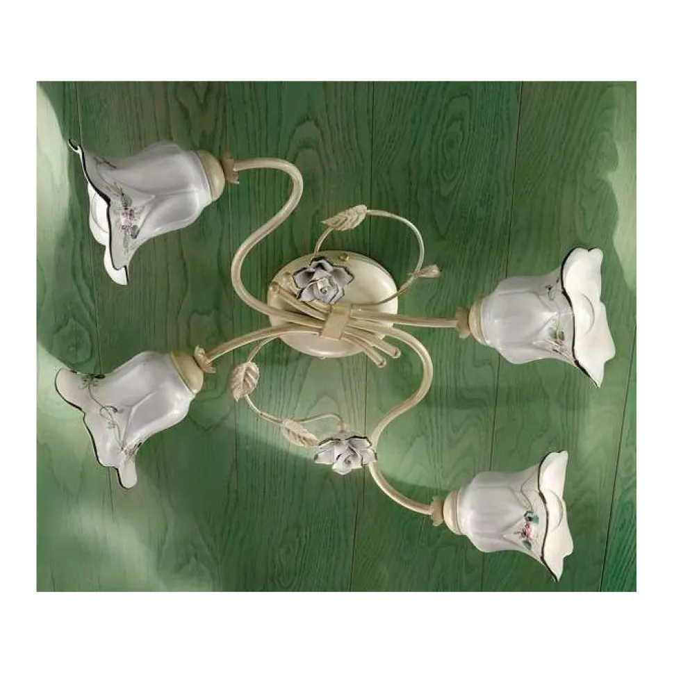 Pisa Plafoniera, Decorata Con Fantasie Stile Classico