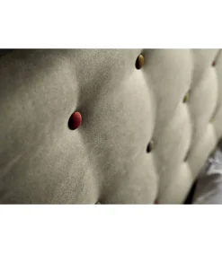 Point Lift, Letto Imbottito Con Testiera Trapuntata Altamente Decorativa