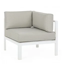 Poltrona Angolare Marinel Bianca Yk11