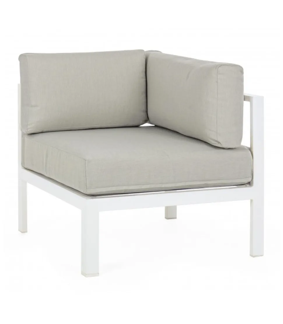 Poltrona Angolare Marinel Bianca Yk11