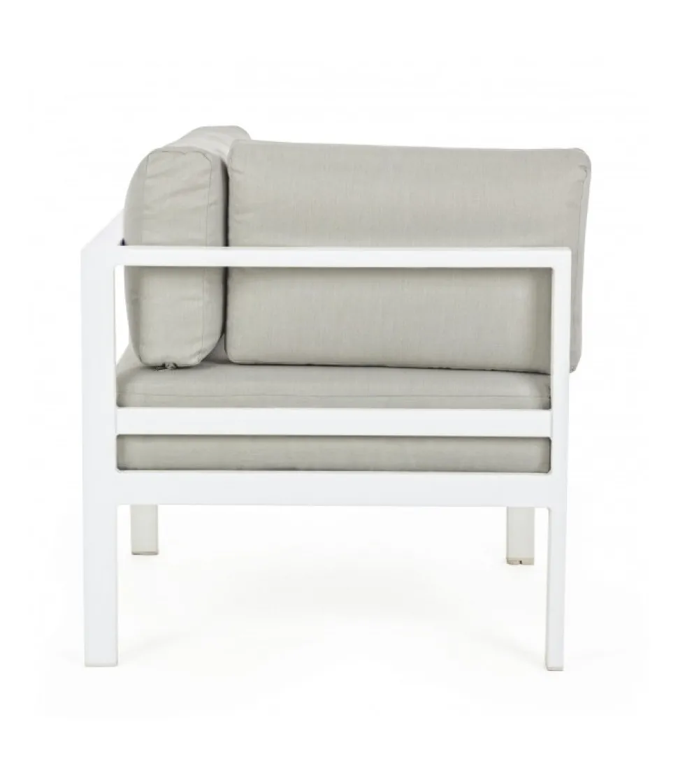 Poltrona Angolare Marinel Bianca Yk11