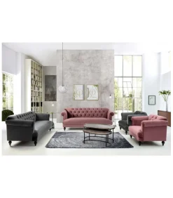 Poltrona Blossom Rosa Antico