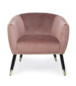 Poltrona Caitlin Rosa Antico