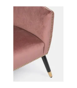 Poltrona Caitlin Rosa Antico