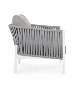 Poltrona Con Cuscino Florencia Bianco Wg20