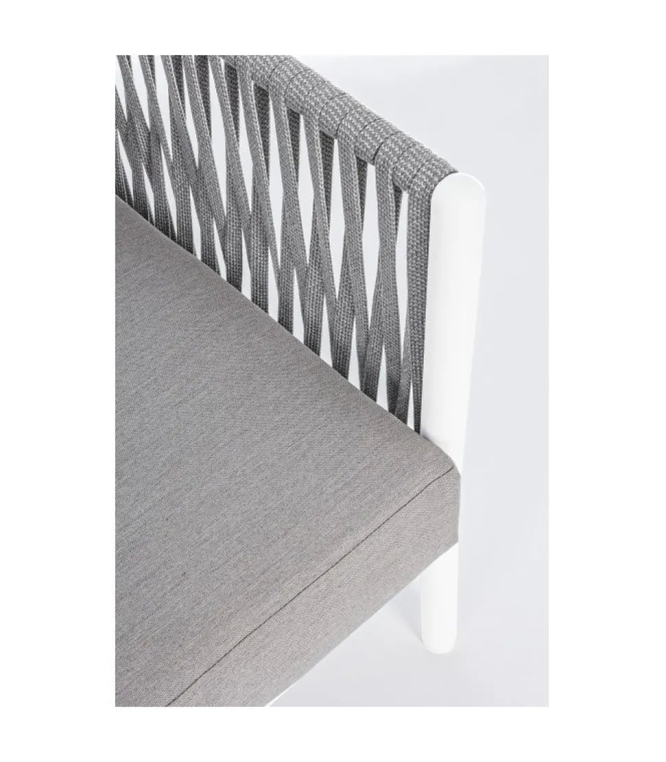Poltrona Con Cuscino Florencia Bianco Wg20