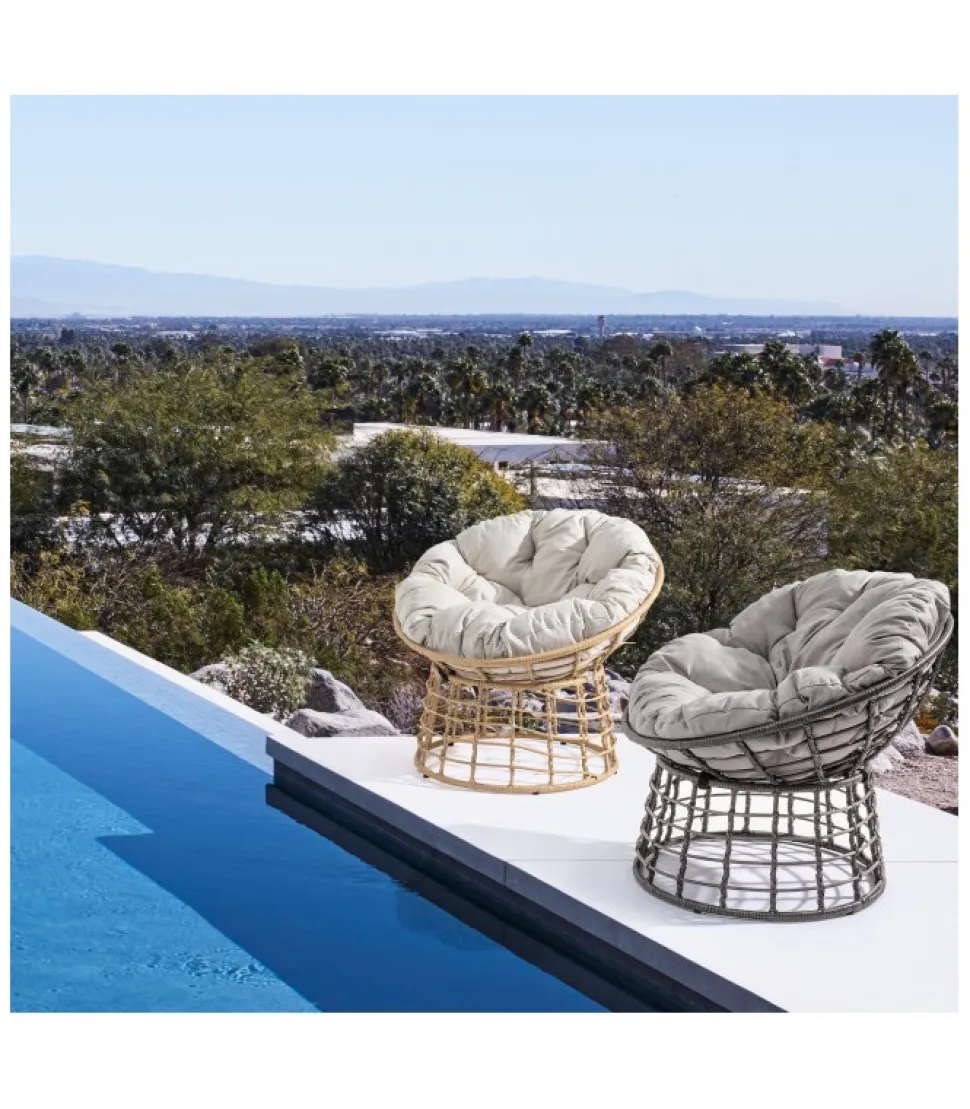 Poltrona Con Cuscino Molly Naturale