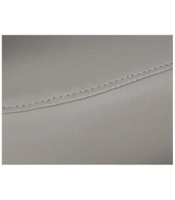 Poltrona Con Pouf Rita Grigio Chiaro