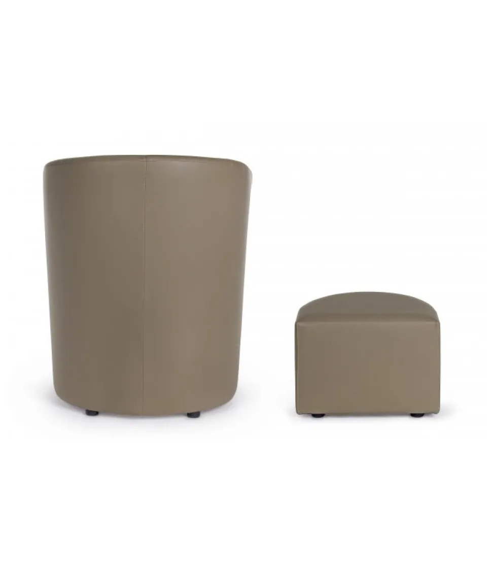 Poltrona Con Pouf Rita Tortora
