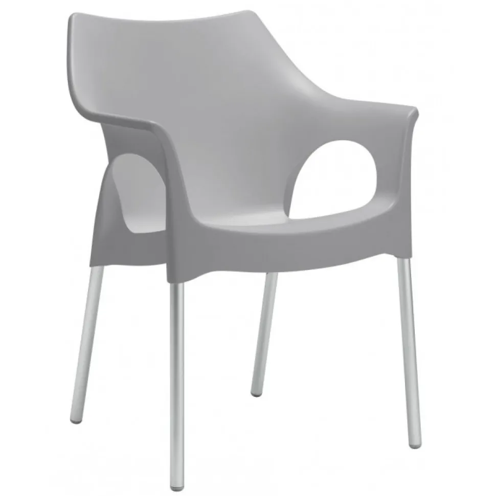 Poltrona Da Giardini Ola Di Scab, Realizzata In Italia E Approvata Da Catas Per L'Utilizzo Outdoor.