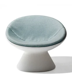 Poltrona Da Giardino, Accessoriabile Di Luce A Led, Cuscino E Kit Di Fissaggio A Terra.