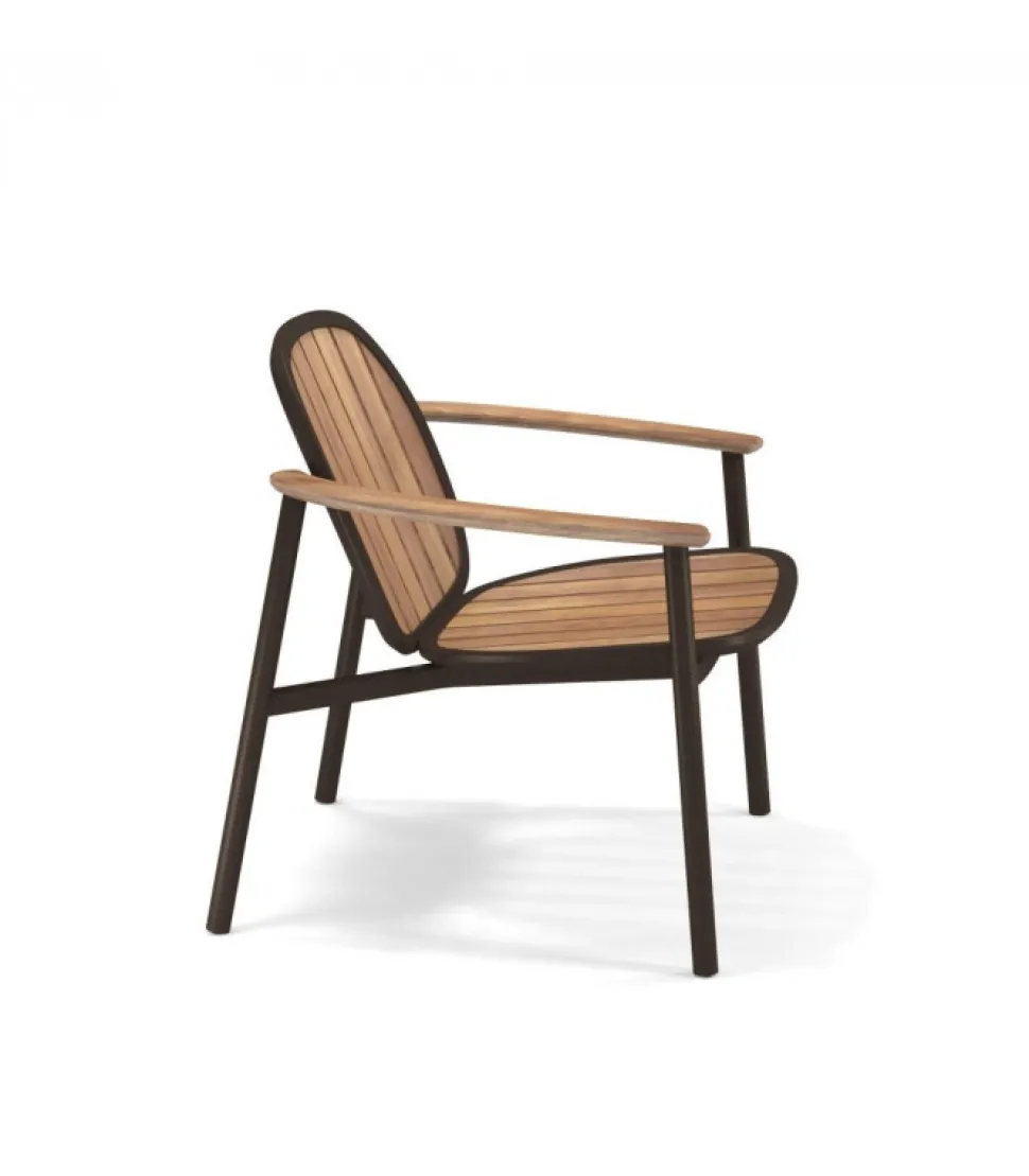 Poltrona Da Giardino Twins Pl, Made In Italy.