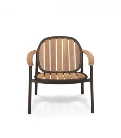 Poltrona Da Giardino Twins Pl, Made In Italy.