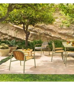 Poltrona Da Giardino Twins Pl, Made In Italy.