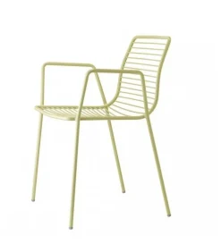 Poltrona Da Outdoor Summer Di Scab, Realizzata Interamente In Italia In Acciaio Zincato E Verniciato.