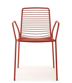 Poltrona Da Outdoor Summer Di Scab, Realizzata Interamente In Italia In Acciaio Zincato E Verniciato.