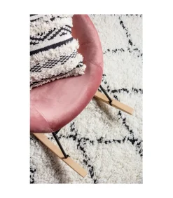 Poltrona Dondolo Annika Rosa Antico