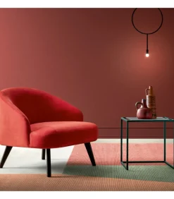 Poltrona Imbottita Donderi Di Samoa Disegno Mobido Ed Evocativo