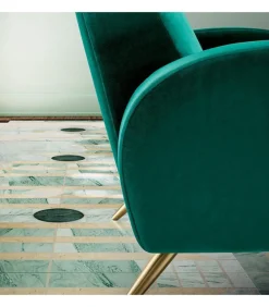 Poltrona Imbottita Sfoderabile Con Moltissimi Tessuti