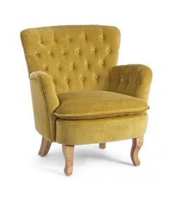 Poltrona Orlins Senape