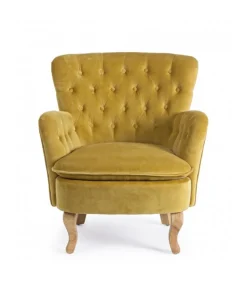 Poltrona Orlins Senape