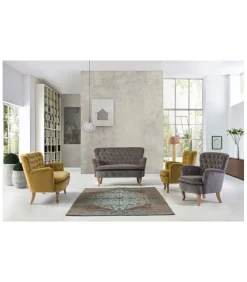 Poltrona Orlins Senape