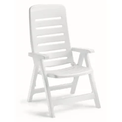 Poltrona Quintilla Di Scab, Con Schienale Regolabile, E Chiudibile. 100% Made In Italy.