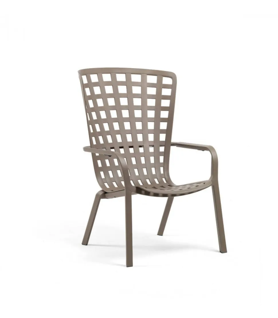 Poltrona Reclinabile In Polipropilene Colorato