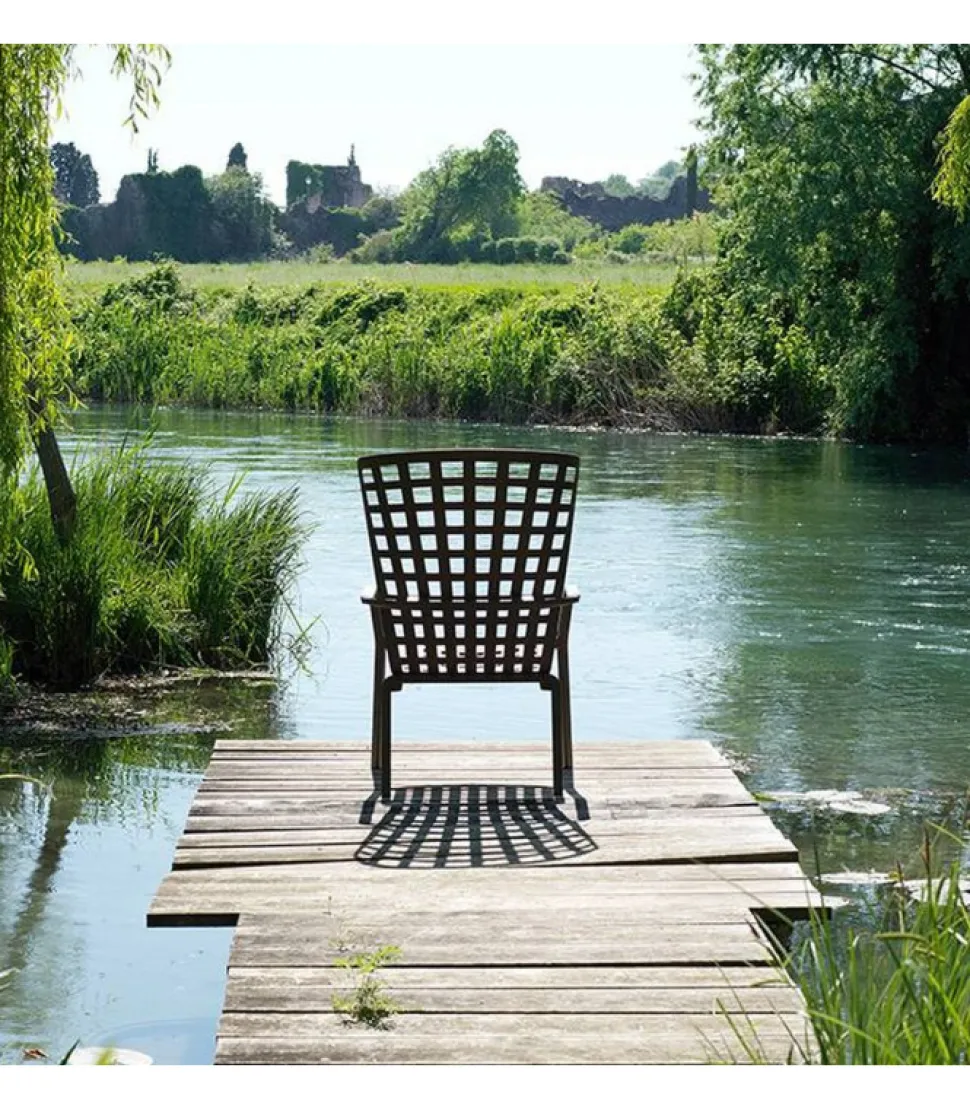 Poltrona Reclinabile In Polipropilene Colorato